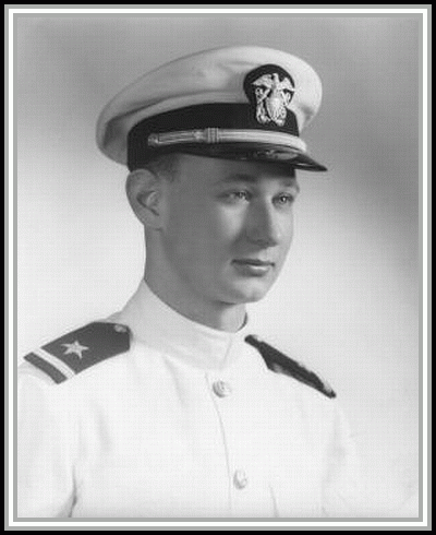 photograph of Ensign Mel Kowal - 1954