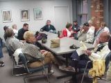 photograph of group at museum in Albany